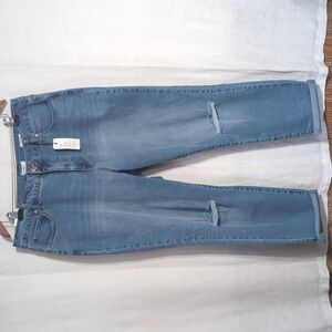Forever 21+ Midrise Boyfriend Distressed Jean Size 16 New with Tags